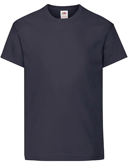 Goedkope Kinder T-shirt Fruit Of the Loom 61-019-0 in Goedkope Kinder T-shirt Fruit Of the Loom 61-019-0 - Deep Navy