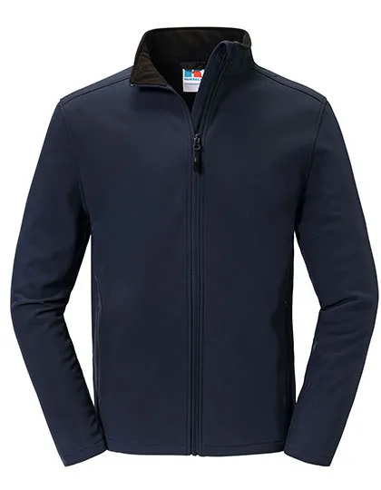 Heren Softshell Jas Russell Essential R-420M-0 in Heren Softshell Jas Russell Essential R-420M-0 French Navy