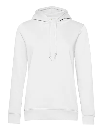 Dames Hoodie B&C Inspire WW34B in Dames Hoodie B&C Inspire WW34B - White