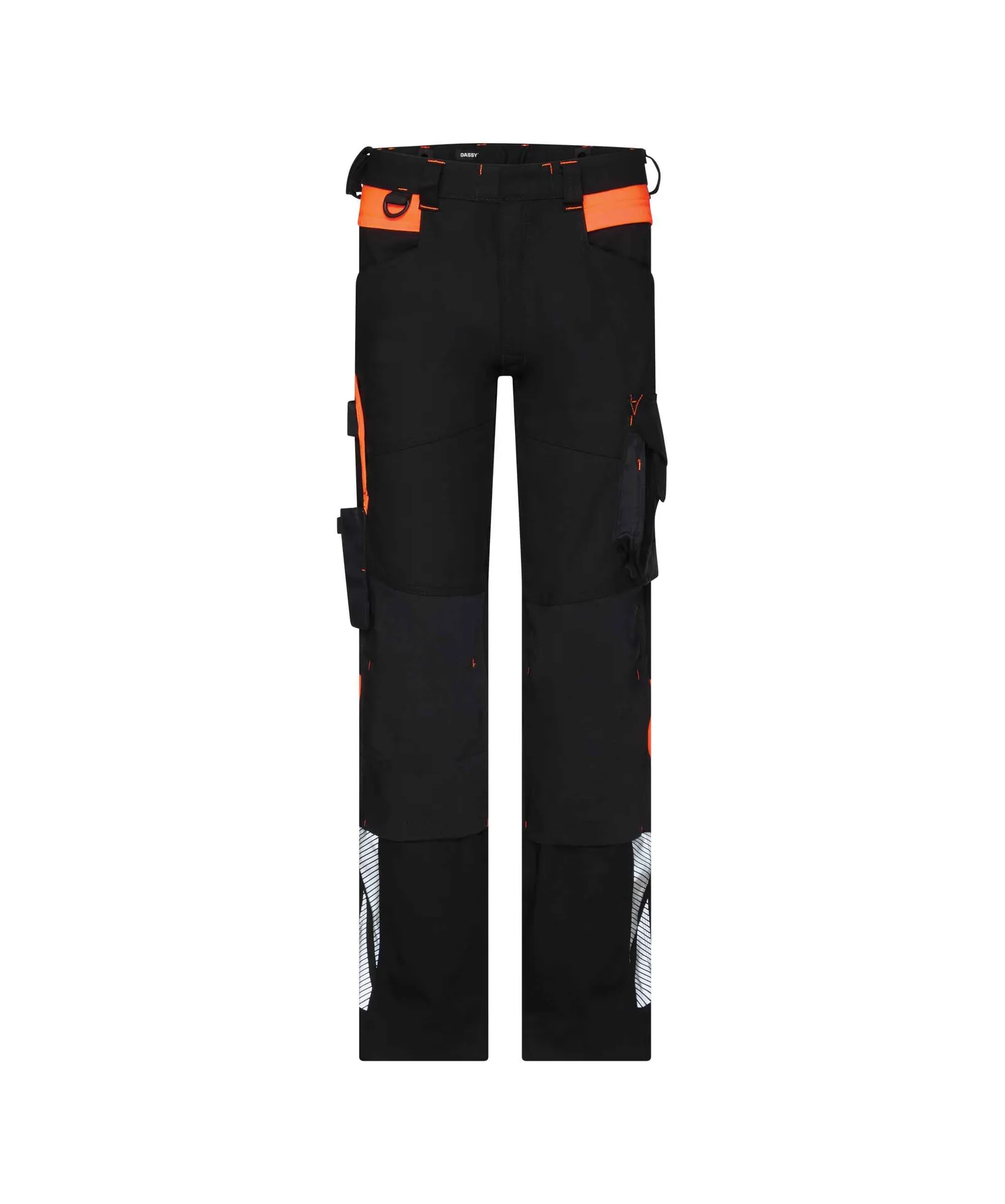 DASSY Werkbroek Canton - DASSY Werkbroek Canton ZWART-FLUO ORANJE