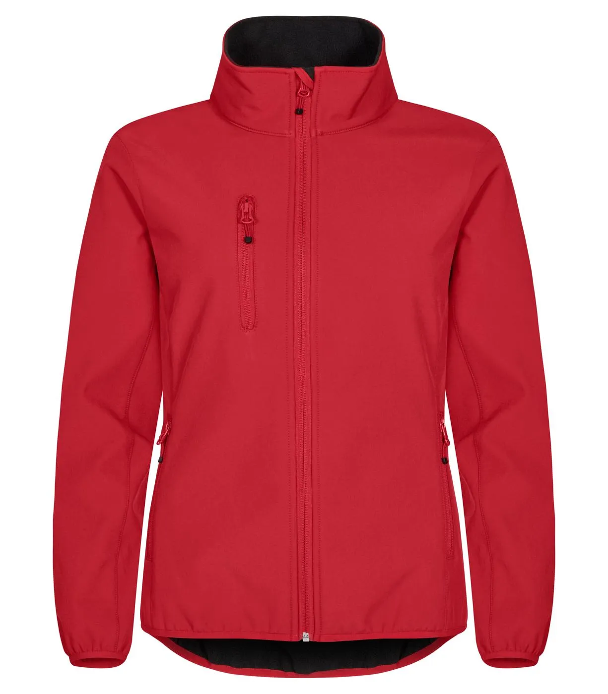 Dames Softshell Jas Clique Classic 0200915 in Dames Softshell Jas Clique Classic 0200915 rood