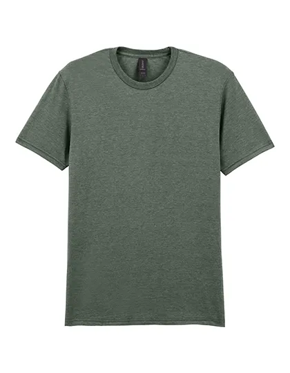 T-shirts unisex Gildan Ring Spun 64000 in T-shirts unisex Gildan Ring Spun 64000 - Heather Military Green