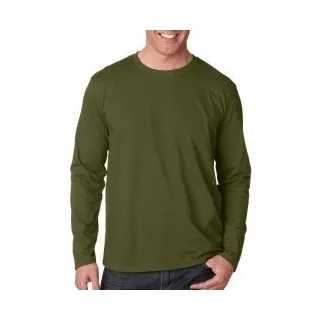 Heren T-shirts lange mouw Gildan 64400