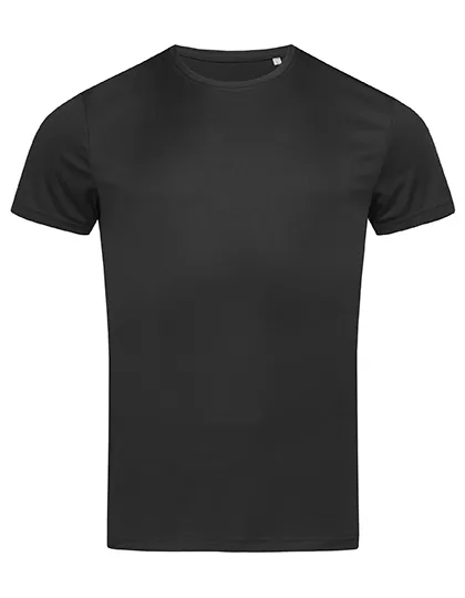 Heren Sportshirt Stedman ST8000 in Heren Sportshirt Stedman ST8000 Zwart