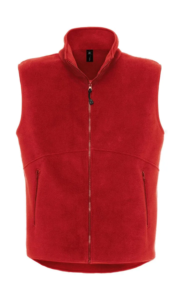 Fleece Bodywarmer B&C Traveller + productfoto