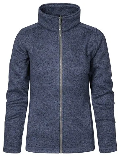 Dames Fleece vest Promodoro 7725 in Dames Fleece vest Promodoro 7725 heather Blue