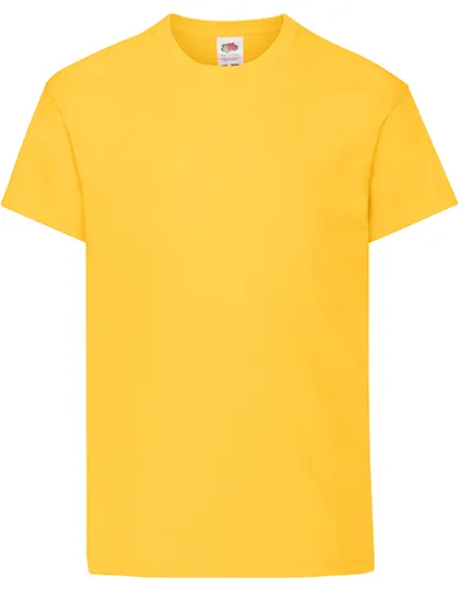 Goedkope Kinder T-shirt Fruit Of the Loom 61-019-0 in Goedkope Kinder T-shirt Fruit Of the Loom 61-019-0 - Sunflower
