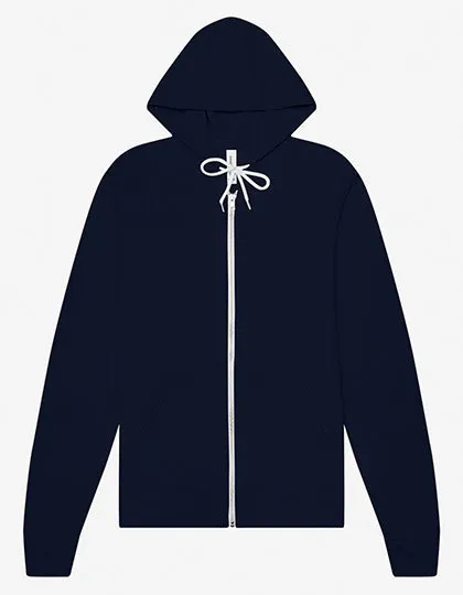 Hoodie Sweater Met Rits Bella Unisex Poly-Cotton 3739 in Hoodie Sweater Met Rits Bella Unisex Poly-Cotton 3739 Navy