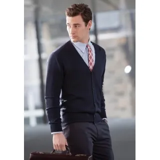 Heren Pullover Russell V hals R710M productfoto