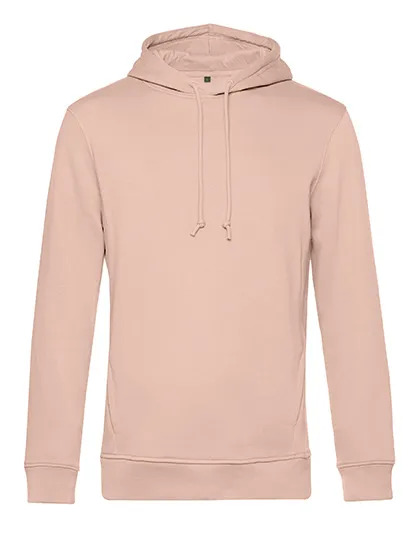 Organische Heren Hoodie B&C Inspire hooded WU33B in Organische Heren Hoodie B&C Inspire hooded WU33B - Soft Rose