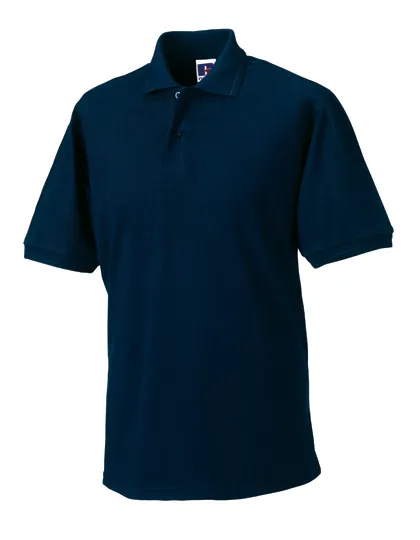Heren Polo extra groot 5XL en 6XL Russell R-599M-0 in Heren Polo extra groot 5XL en 6XL Russell R-599M-0 French Navy