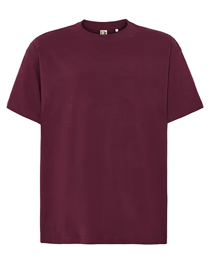 T-shirt Oversized JHK Relaxed Fit TSUAOVER240 in T-shirt Oversized JHK Relaxed Fit TSUAOVER240 -  Burgundy