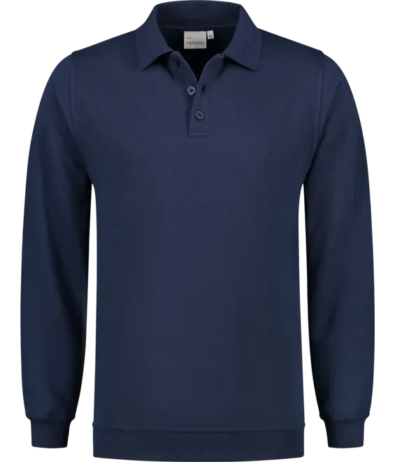 Polo Sweater Santino Robin in Polo Sweater Santino Robin Real navy