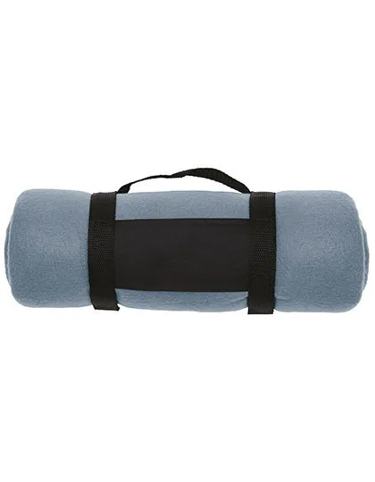 Fleecedeken L-merch Winchester NT1761 in Fleecedeken L-merch Winchester NT1761 Grey