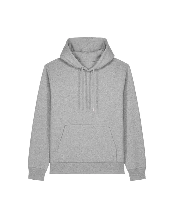 Heren Hooded Sweater Stanley Stella Gamechanger STSU257 in Heren Hooded Sweater Stanley Stella Gamechanger STSU257 - Heather Grey - C250