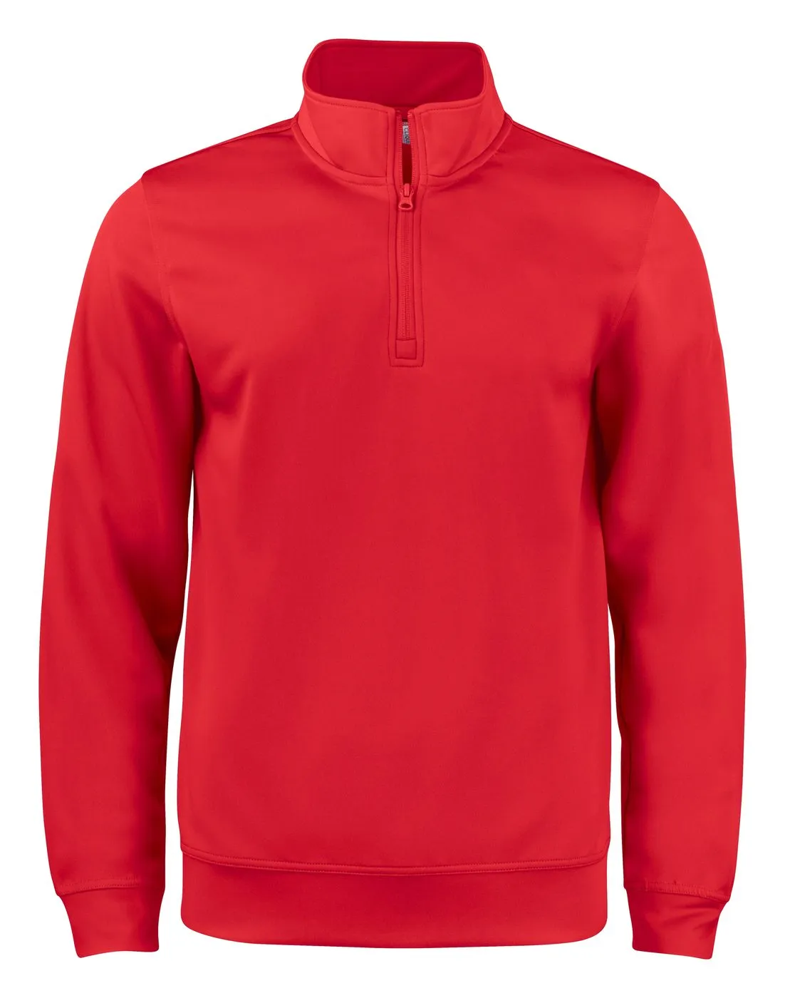 Kinder Sweater Half Zip Clique Basic 021072 in Kinder Sweater Half Zip Clique Basic 021072 Rood
