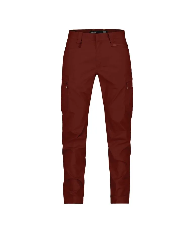 DASSY Werkbroek Bryce - DASSY Werkbroek Bryce BAKSTEEN ROOD