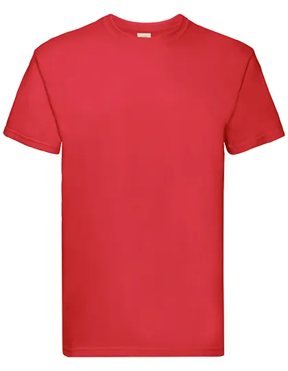 T-shirts Fruit of the Loom Super premium 61-044-0 in T-shirts Fruit of the Loom Super premium 61-044-0 - Red