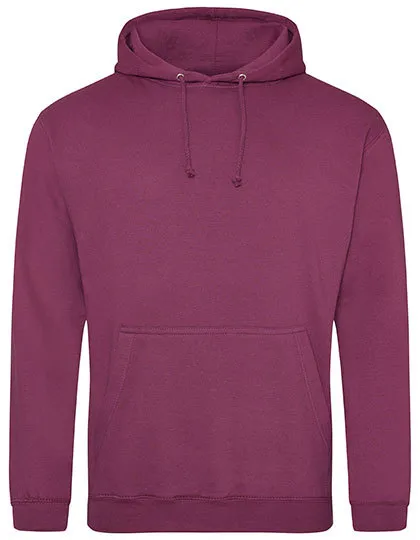 Heren Hoodie College AWDis JH001 in Heren Hoodie College AWDis JH001 Plum