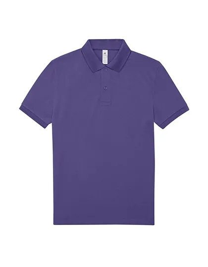 Heren Polo B&C PU424 in Heren Polo B&C PU424 Radiant Purple