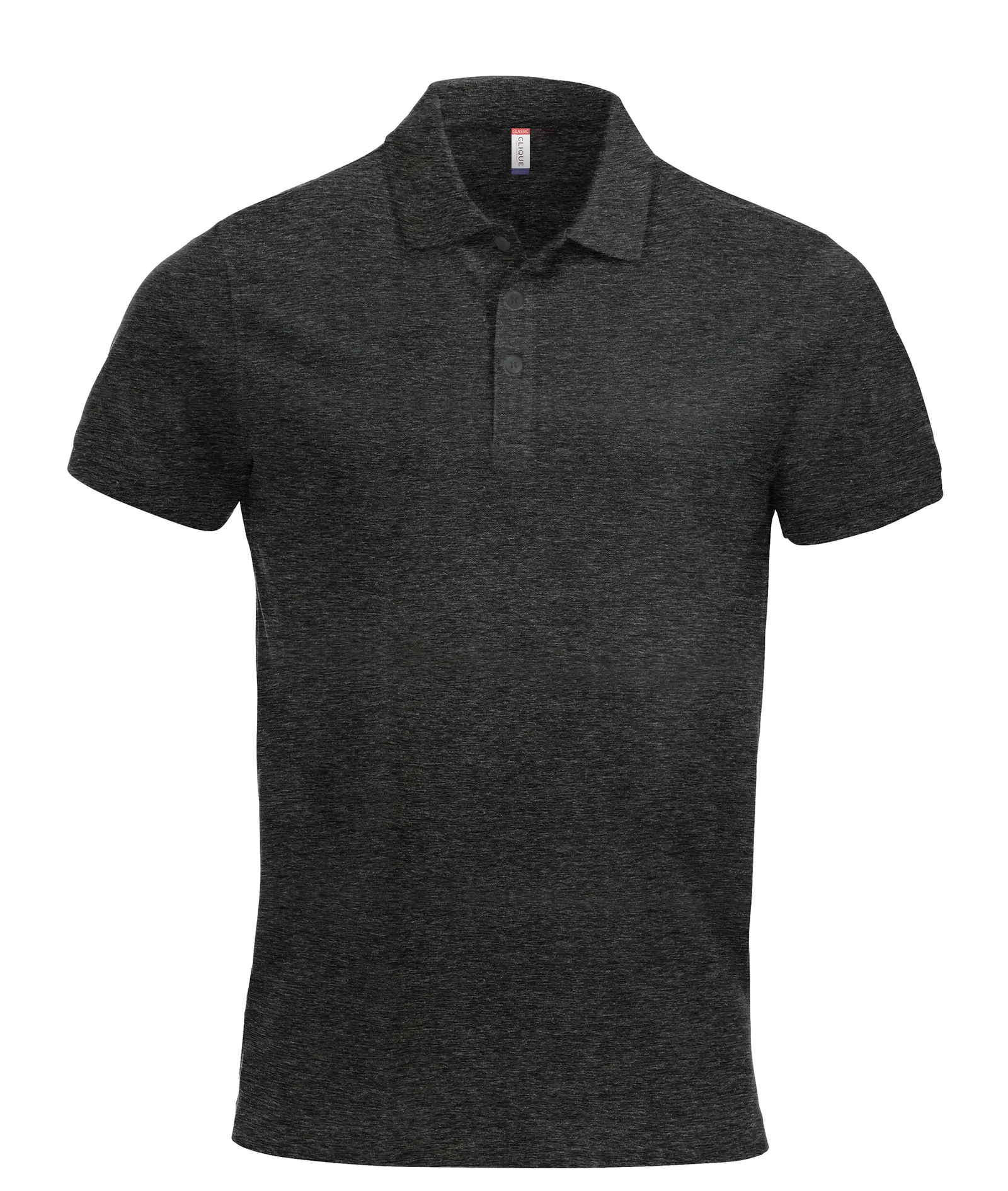 Heren Polo Clique Lincoln 028204 in Heren Polo Clique Lincoln 028204 Antraciet Melange