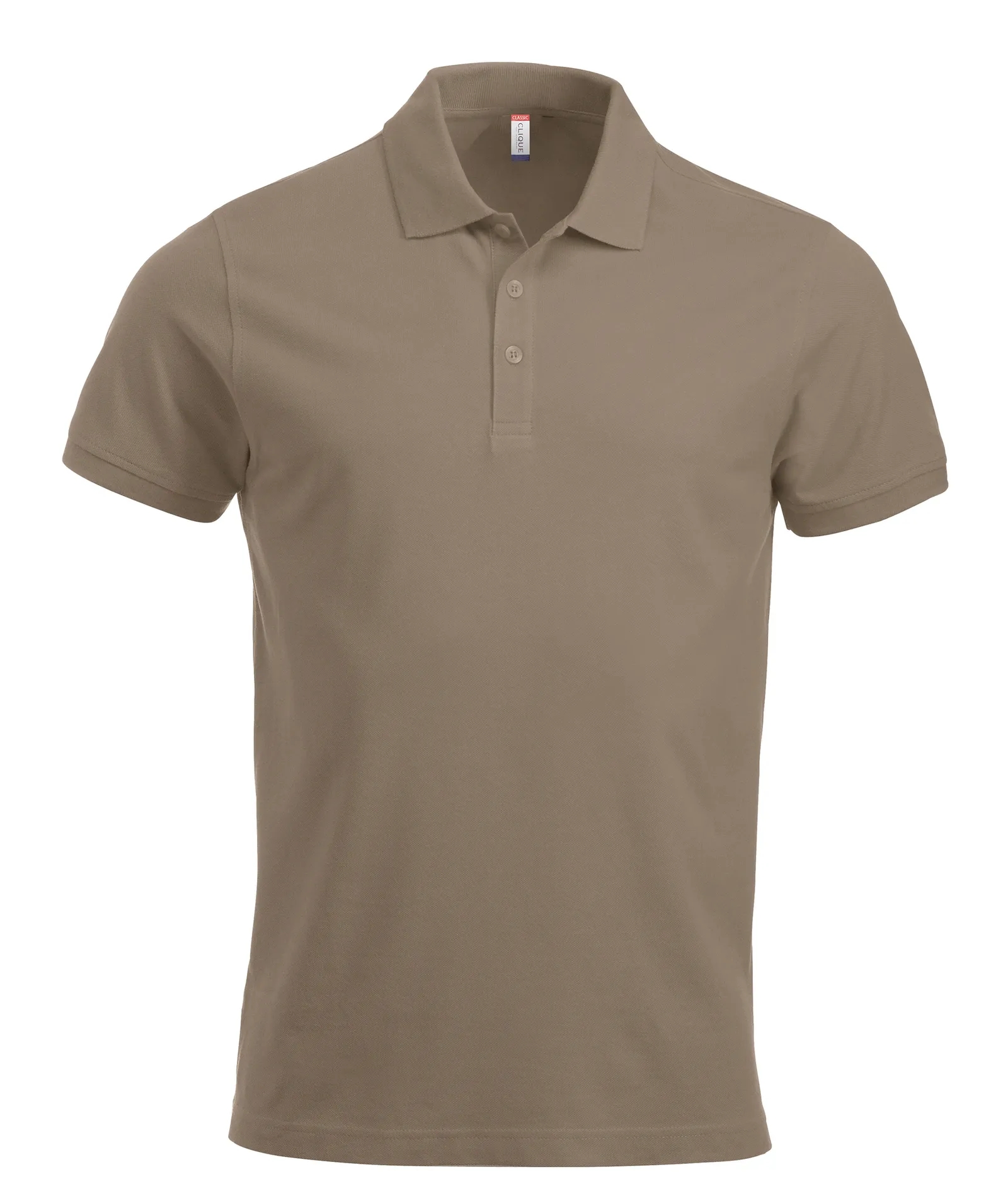 Heren Polo Clique Lincoln 028204 in Heren Polo Clique Lincoln 028204 Caffe Latte
