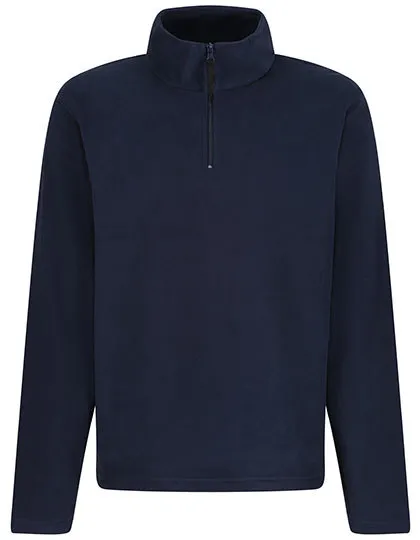 Heren Fleece Sweater Micro Regatta TRF549 in Heren Fleece Sweater Micro Regatta TRF549 Dark Navy