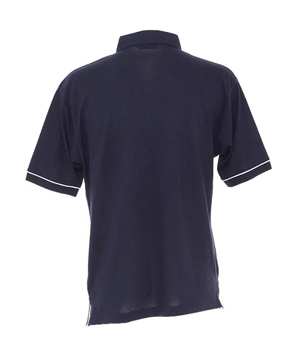 Heren Poloshirt Kustom Kit Contrast KK449 productfoto