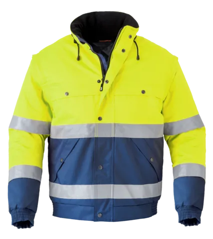 Havep Werkjas High Visibility 5139 in Havep Werkjas High Visibility 5139 marine-geel