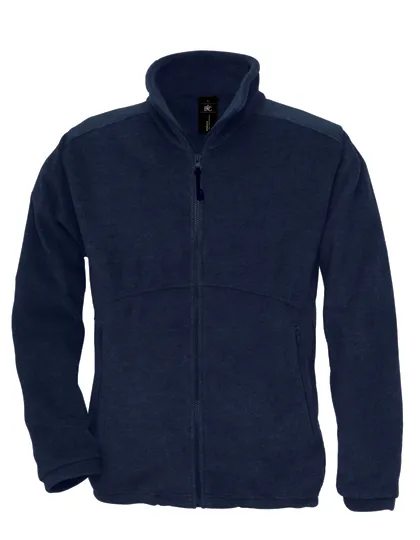 Heren Fleece Vest B&C Icewalker FU703 in Heren Fleece Vest B&C Icewalker FU703 Navy