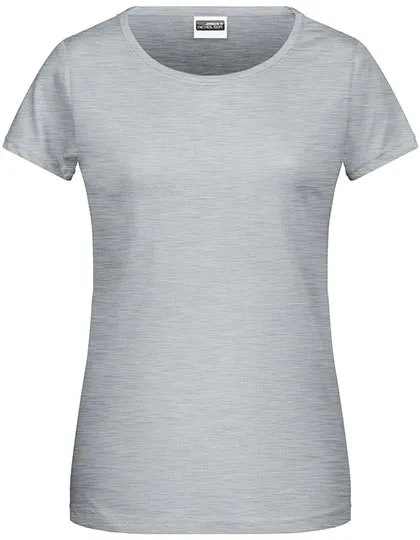 Dames T-shirt Daiber Basic-T 8007 in Grey heather
