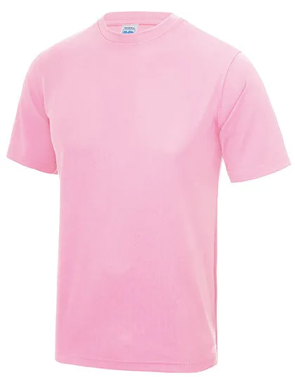 Heren Sportshirt AWDis JC001 in Heren Sportshirt AWDis JC001 Baby Pink