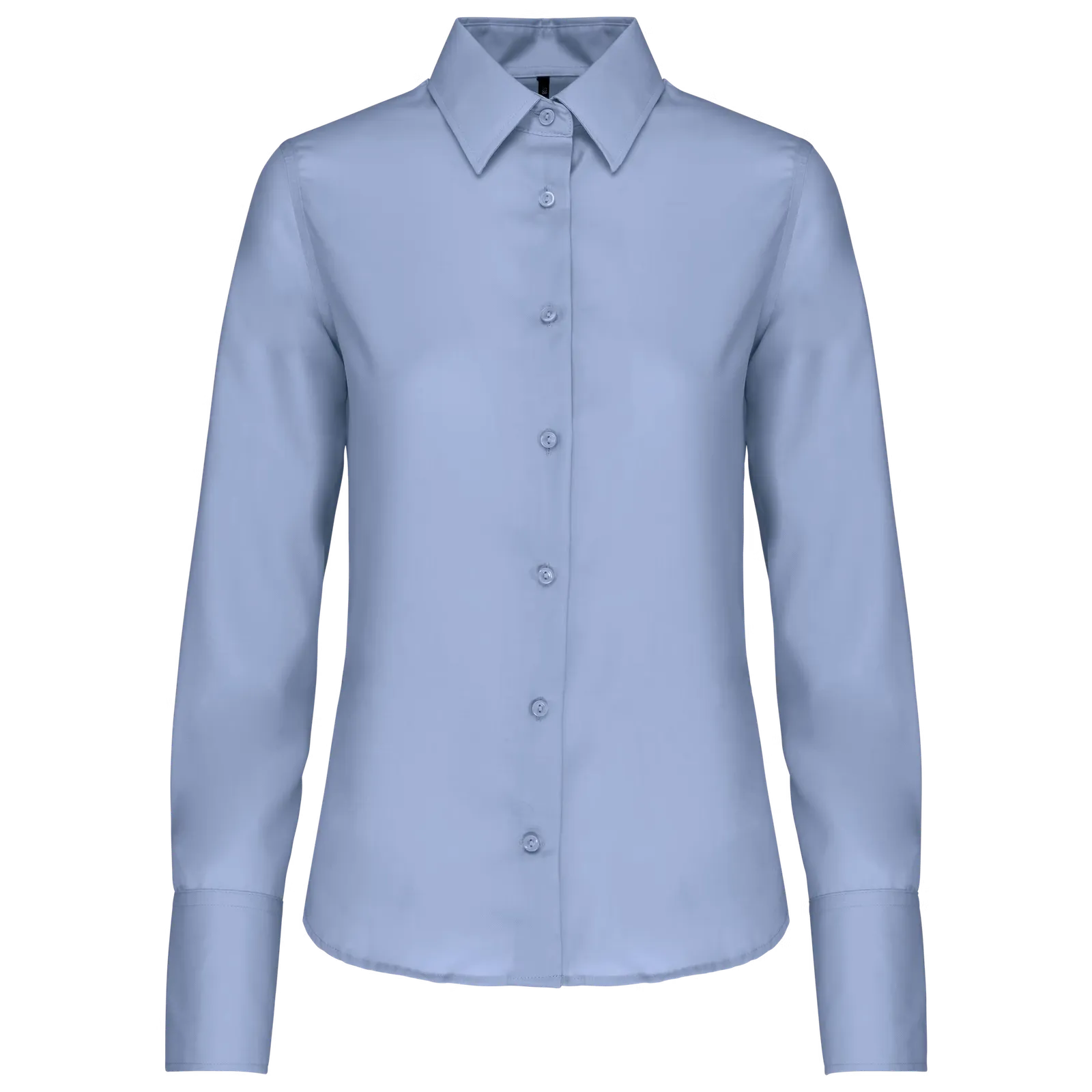 Dames blouse Kariban K538 lange mouw in Dames blouse Kariban K538 lange mouw Bright Sky