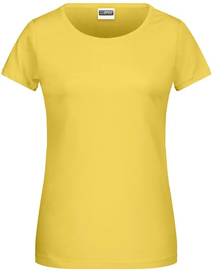 Dames T-shirt Daiber Basic-T 8007 in Yellow
