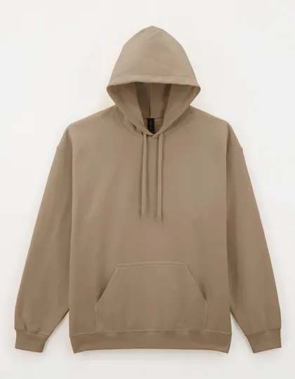 Heren Hoodie Gildan Softstyle SF500 in Heren Hoodie Gildan Softstyle SF500 Brown Savana
