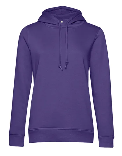 Dames Hoodie B&C Inspire WW34B in Dames Hoodie B&C Inspire WW34B - Radiant Purple