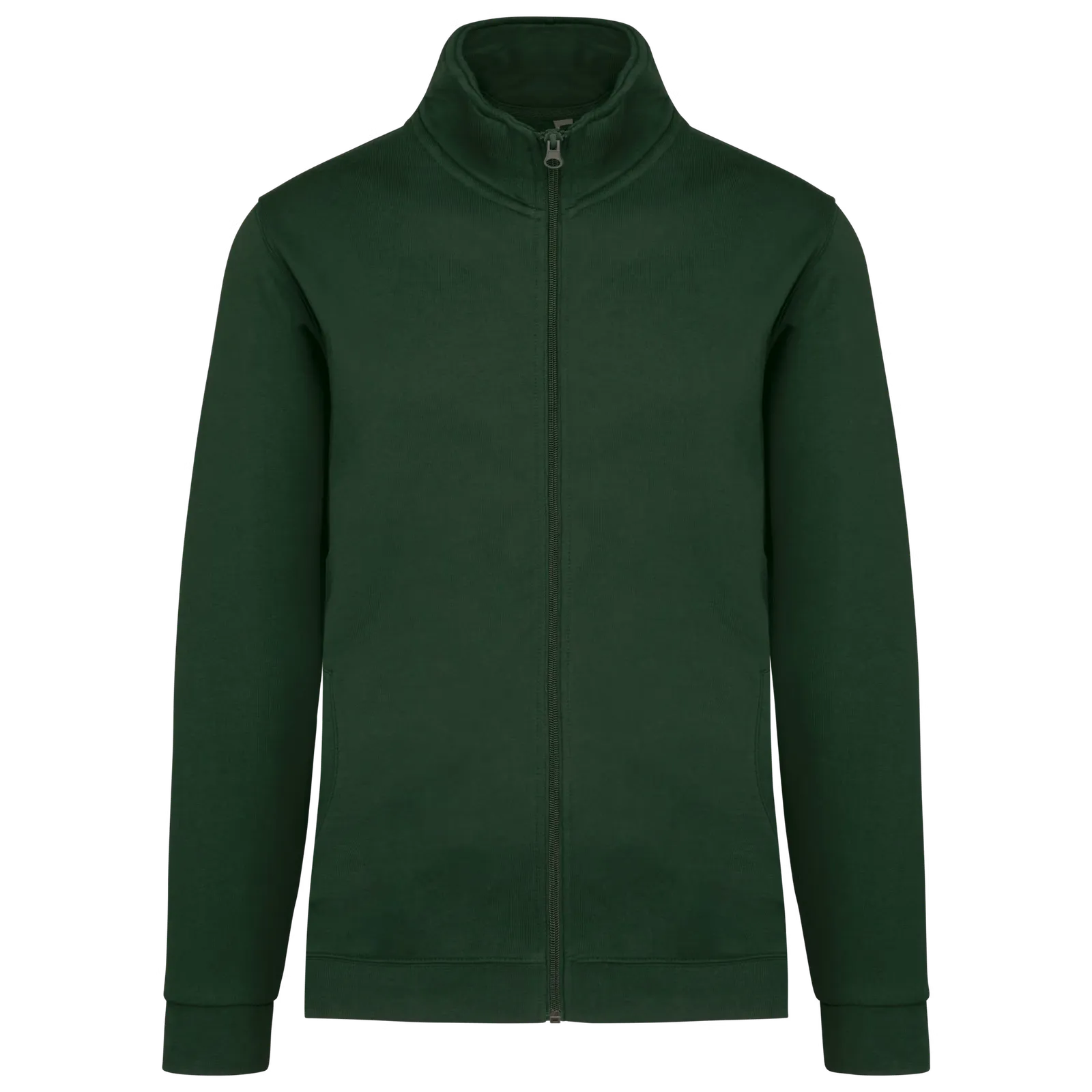 Heren Sweat jacket Kariban K472 in Heren Sweat jacket Kariban K472 FOREST GREEN