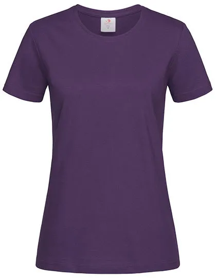 Dames T-shirt Classic-T Fitted Stedman ST2600 in Dames T-shirt Classic-T Fitted Stedman ST2600 - Deep Berry