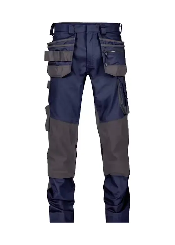 DASSY Werkbroek Flux Next in DASSY Werkbroek Flux Next NACHT BLAUW-ANTRACIET GRIJS