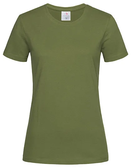 Dames T-shirt Classic-T Fitted Stedman ST2600 in Dames T-shirt Classic-T Fitted Stedman ST2600 - Hunters Green