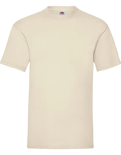 T-shirts Fruit of the Loom Value weight 61-036-0 in T-shirts Fruit of the Loom Value weight 61-036-0 - Natural