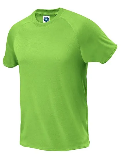 Heren Sportshirt Starworld SW300 in Heren Sportshirt Starworld SW300 Fluo Green