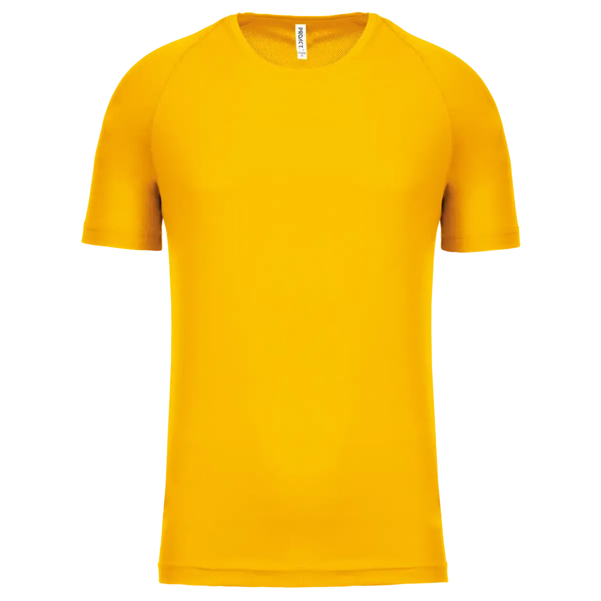 Heren Sportshirt Proact PA438 in Heren Sportshirt Proact PA438 - True Yellow