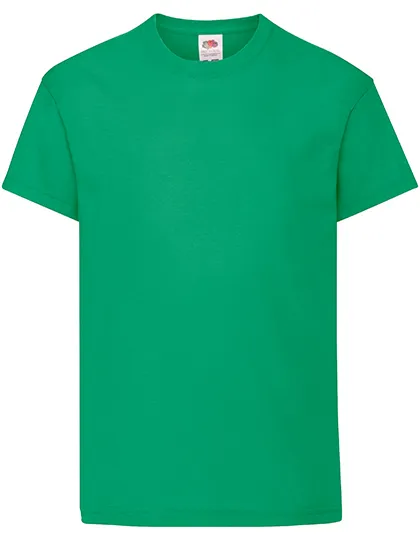 Goedkope Kinder T-shirt Fruit Of the Loom 61-019-0 in Goedkope Kinder T-shirt Fruit Of the Loom 61-019-0 - Kelly Green