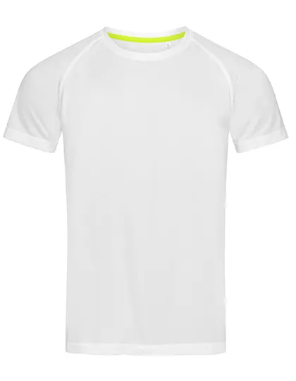Heren Sportshirt Stedman ST8410 in Heren Sportshirt Stedman ST8410 White