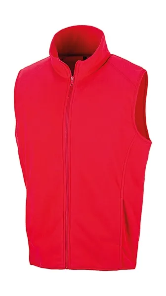 Fleece Bodywarmer Micro Result R116XF in Fleece Bodywarmer Micro Result R116XF Rood
