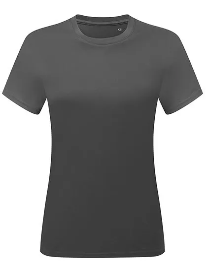 Dames Sportshirt TriDri Ion-Charge Easy Fit Tee TR517 in Dames Sportshirt TriDri Ion-Charge Easy Fit Tee TR517 - Charcoal