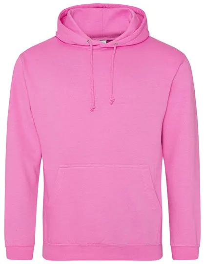 Heren Hoodie College AWDis JH001 in Heren Hoodie College AWDis JH001 Candyfloss Pink