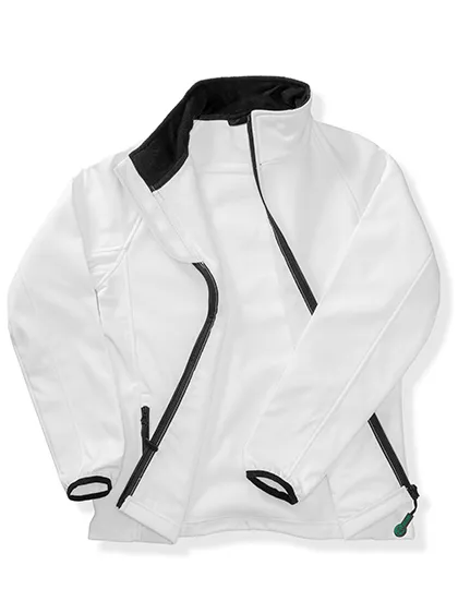Heren Softshell Jas Result R231M in Heren Softshell Jas Result R231M White-Black