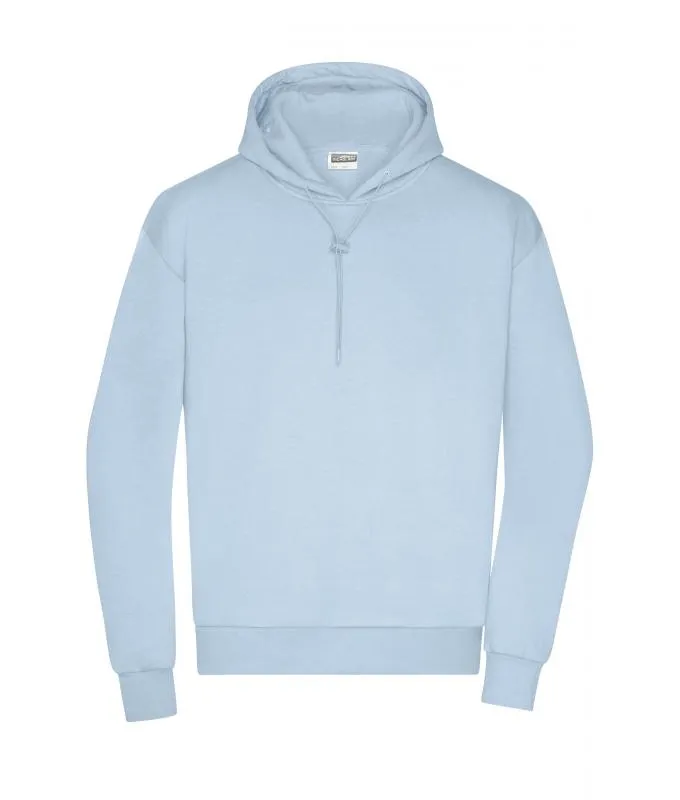 Heren Hooded Sweater Daiber Lounge 8034 in Heren Hooded Sweater Daiber Lounge JN8034 - Light-Blue